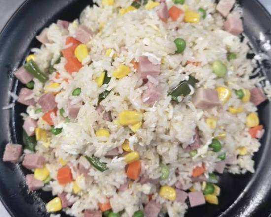 Ham&egg fried rice 火腿蛋炒饭